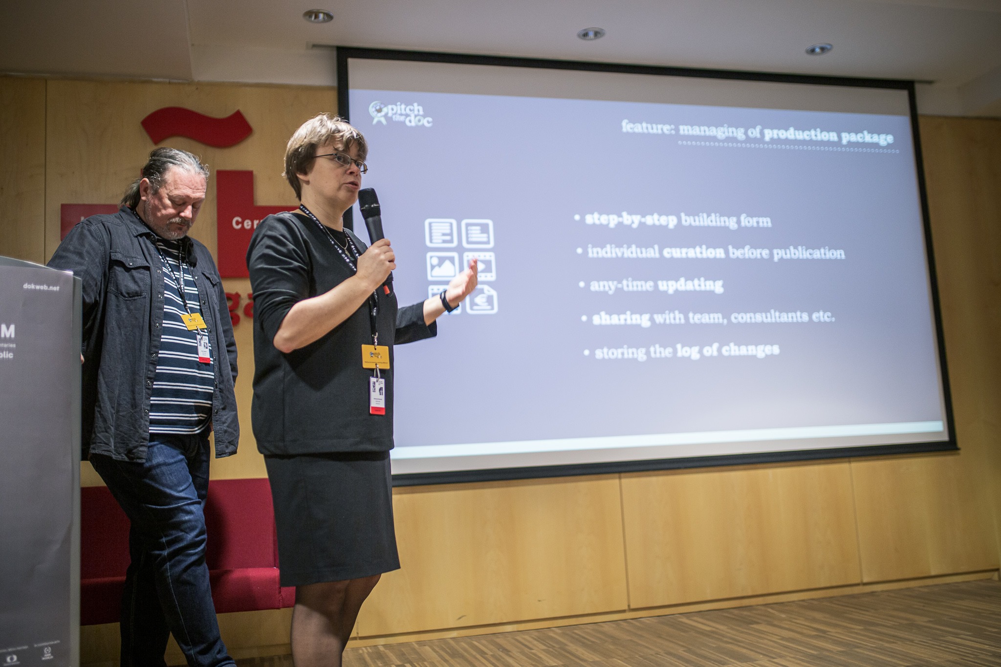 Prezentace: Nenechte si utéct nit – Pitch the Doc – Katarzyna Szarecka and Adam Paplinski